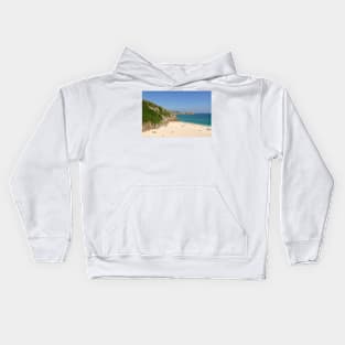 Porthcurno, Cornwall Kids Hoodie